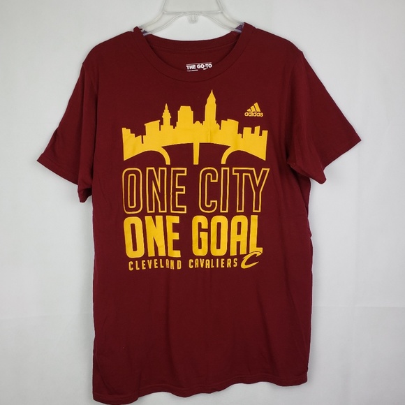 adidas Other - ADIDAS Cleveland Cavaliers Mens T-Shirt 100% Cotto